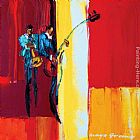 The Farewell Note Paintings - High Note by Maya Green